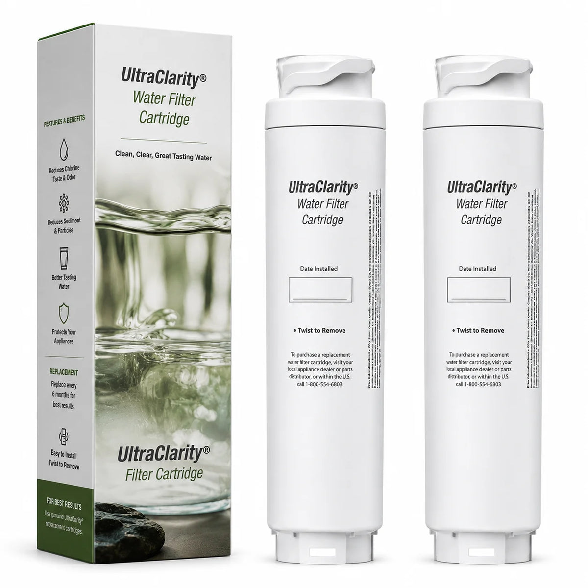 Bosch BORPLFTR30 Refrigerator Water Filter Replacement | UltraClarity Pro