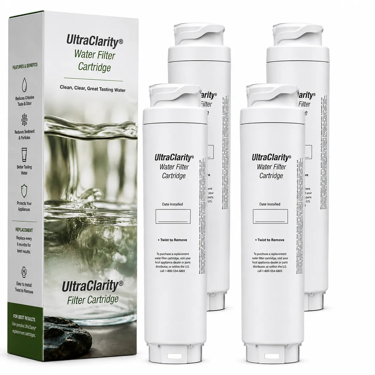 Bosch BORPLFTR30 Refrigerator Water Filter Replacement | UltraClarity Pro