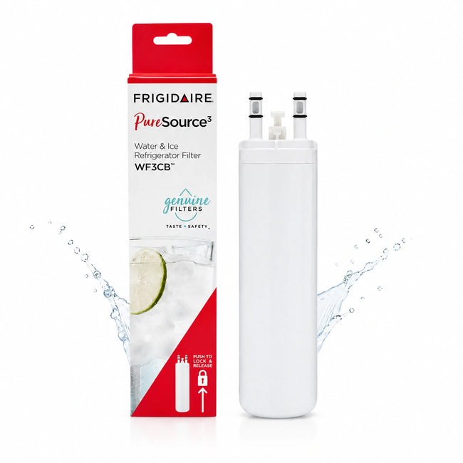 Frigidaire Genuine WF3CB Refrigerator Water Filter Replacement Pack