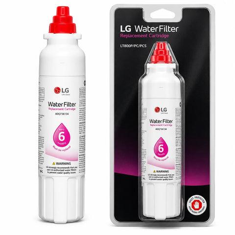 LG LT800P Gallon Capacity Replacement Refrigerator Water Filter(ADQ73613401)
