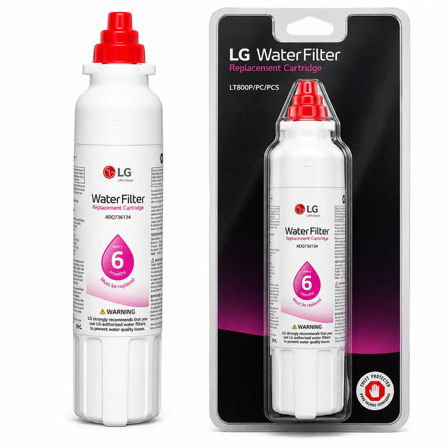 LG LT800P Gallon Capacity Replacement Refrigerator Water Filter(ADQ73613401)