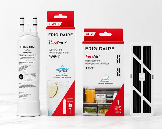 Frigidaire Genuine Refrigerator Filter Combo Pack – PWF-1 Water & RAF-2 Air Filter