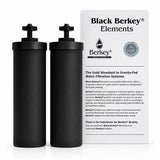Black Berkey BB9-2 Replacement Water Filter Elements (Set of 2)