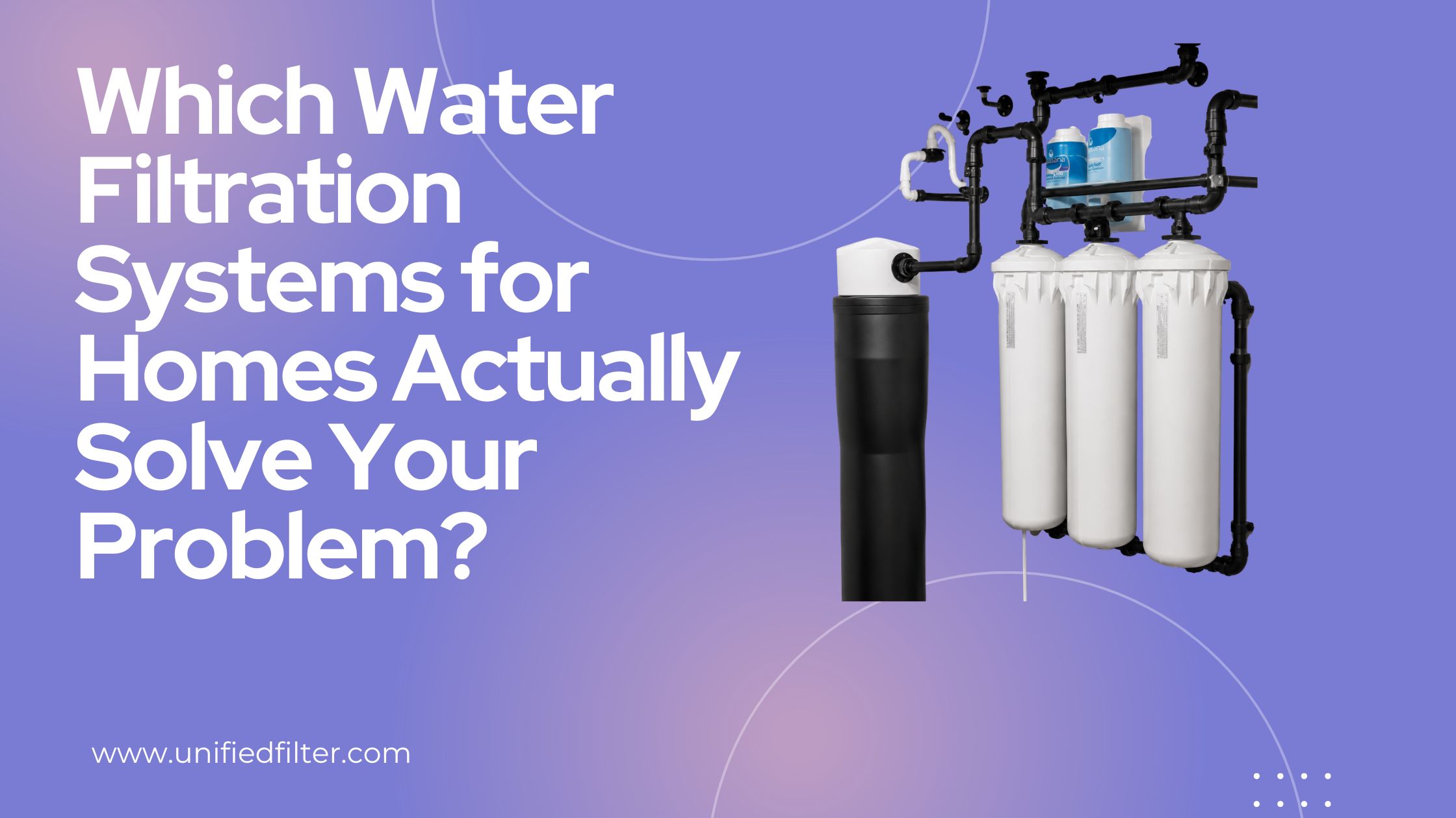 Water Filtration Systems for Homes | How to Choose the Right One for Your Water 1 Water Filtration Systems for Homes
