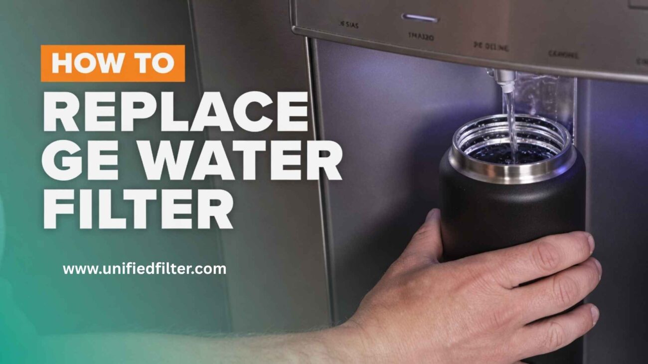 GE refrigerator water filter replacement