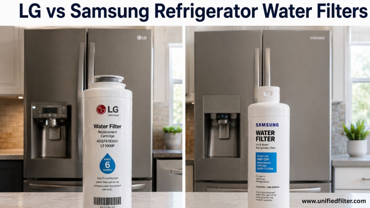 LG vs Samsung Fridge Water Filter