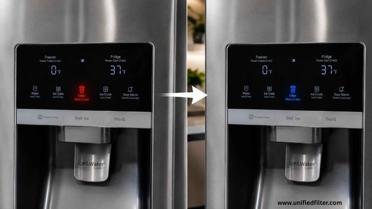 Samsung Refrigerator Water Filter Reset | How to Turn Off the Filter Light 3 Samsung Filter Light Still Red After Reset?