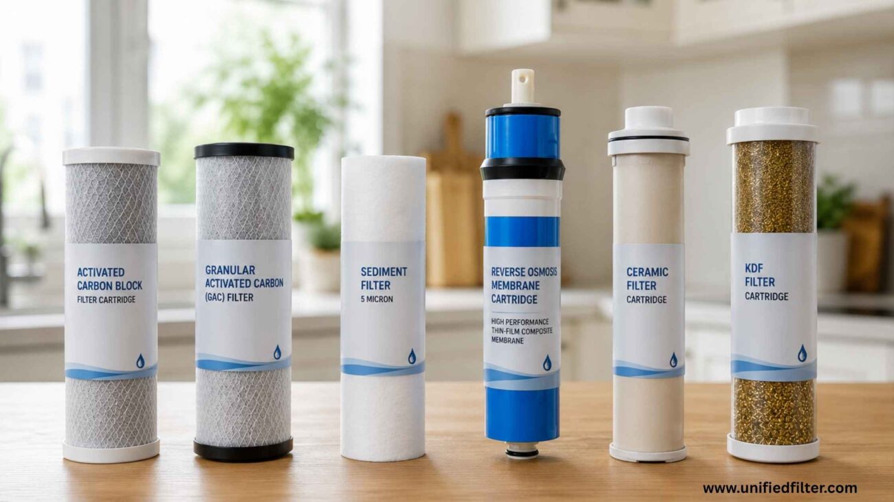 Water Filter Cartridge | Types, Sizes, and When to Replace Them 2 Water Filter Cartridge Types