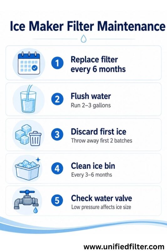 Ice Filter Maintenance | What Actually Matters?