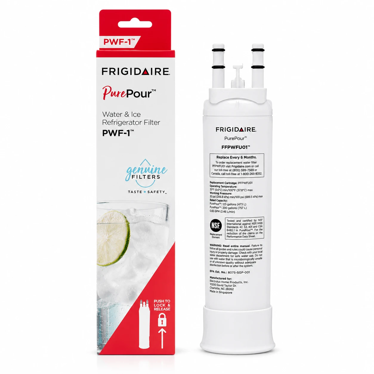 frigidaire fppwfu01 water filter For refergirator frigidaire fppwfu01 water filter For refergirator